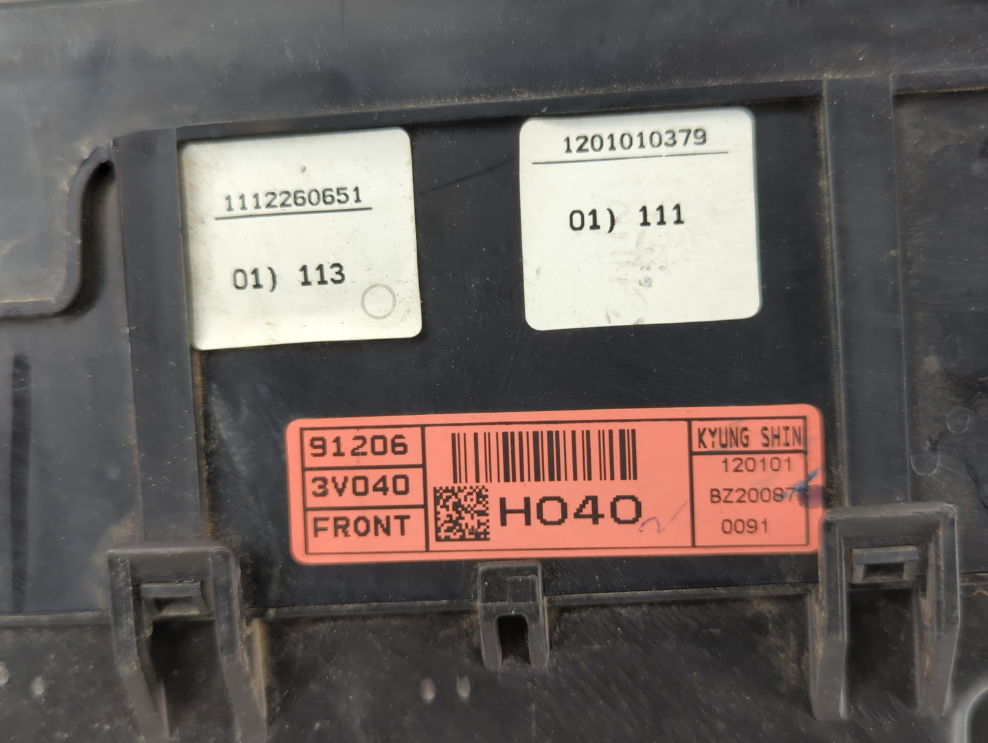2012-2013 Hyundai Azera Fusebox Fuse Box Panel Relay Module P/N:1201010379 1112260651, 912063V040 Fits Fits 2012 2013 OEM Us
