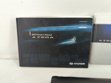 2012 Hyundai Azera Owners Manual Book Guide P/N:A3V0-EU24E OEM Used Auto Parts