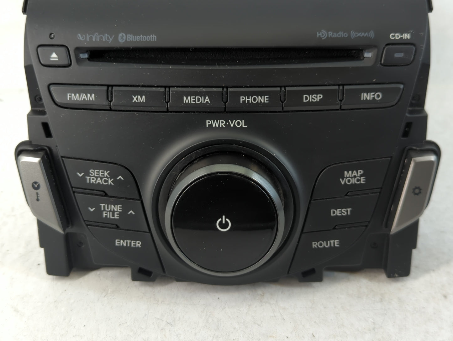 2012-2013 Hyundai Azera Radio AM FM Cd Player Receiver Replacement P/N:96560-3V4004X Fits Fits 2012 2013 OEM Used Auto Parts