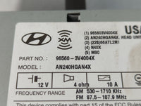 2012-2013 Hyundai Azera Radio AM FM Cd Player Receiver Replacement P/N:96560-3V4004X Fits Fits 2012 2013 OEM Used Auto Parts