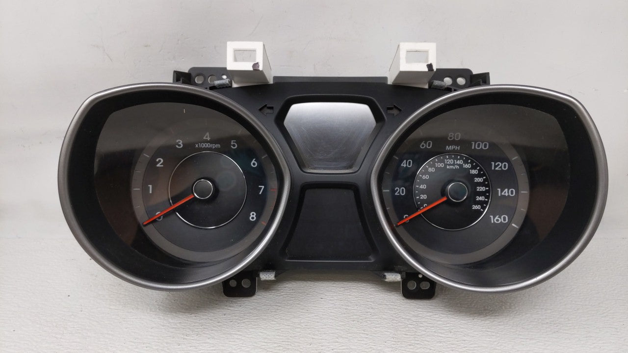 2012 Hyundai Elantra Instrument Cluster Speedometer Gauges P/N:94001-3Y120 94001-3X270 Fits OEM Used Auto Parts - Oemusedaut