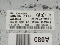 2011-2013 Hyundai Elantra PCM Engine Control Computer ECU ECM PCU OEM P/N:39102-2EMB2 39103-2EMB2 Fits Fits 2011 2012 2013 O