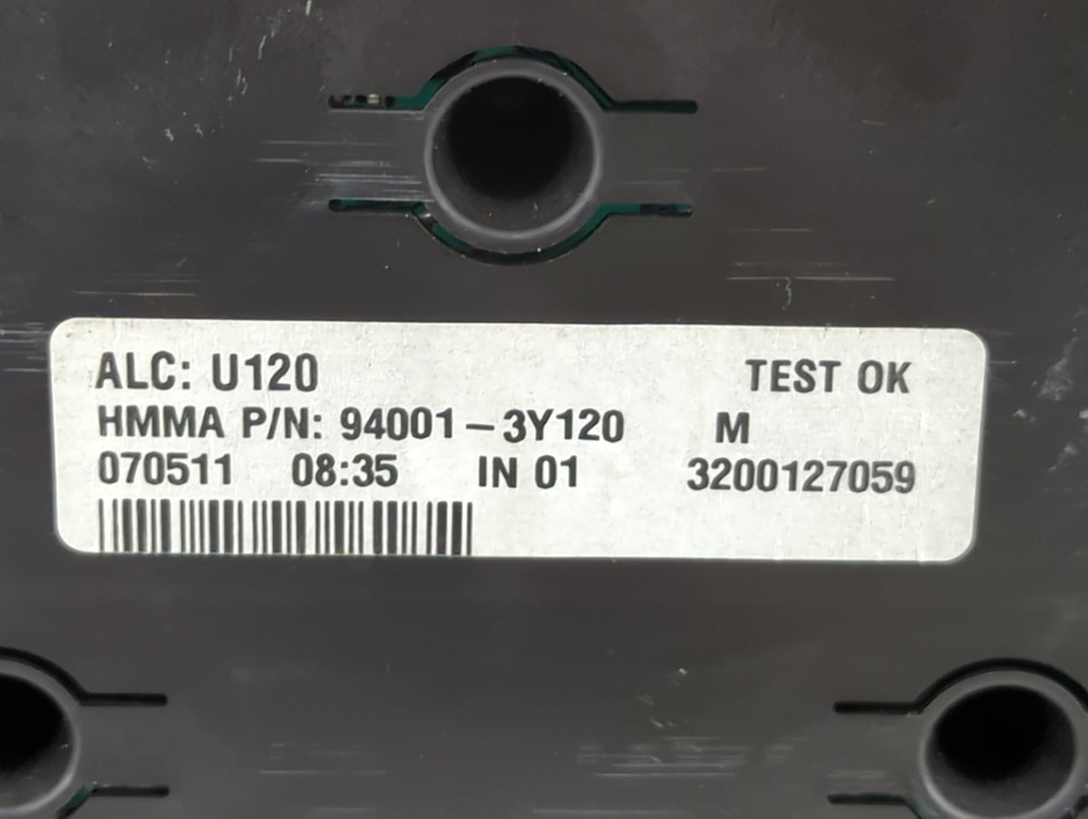 2012 Hyundai Elantra Instrument Cluster Speedometer Gauges P/N:94001-3Y120 Miles:161K Fits OEM Used Auto Parts - Oemusedauto