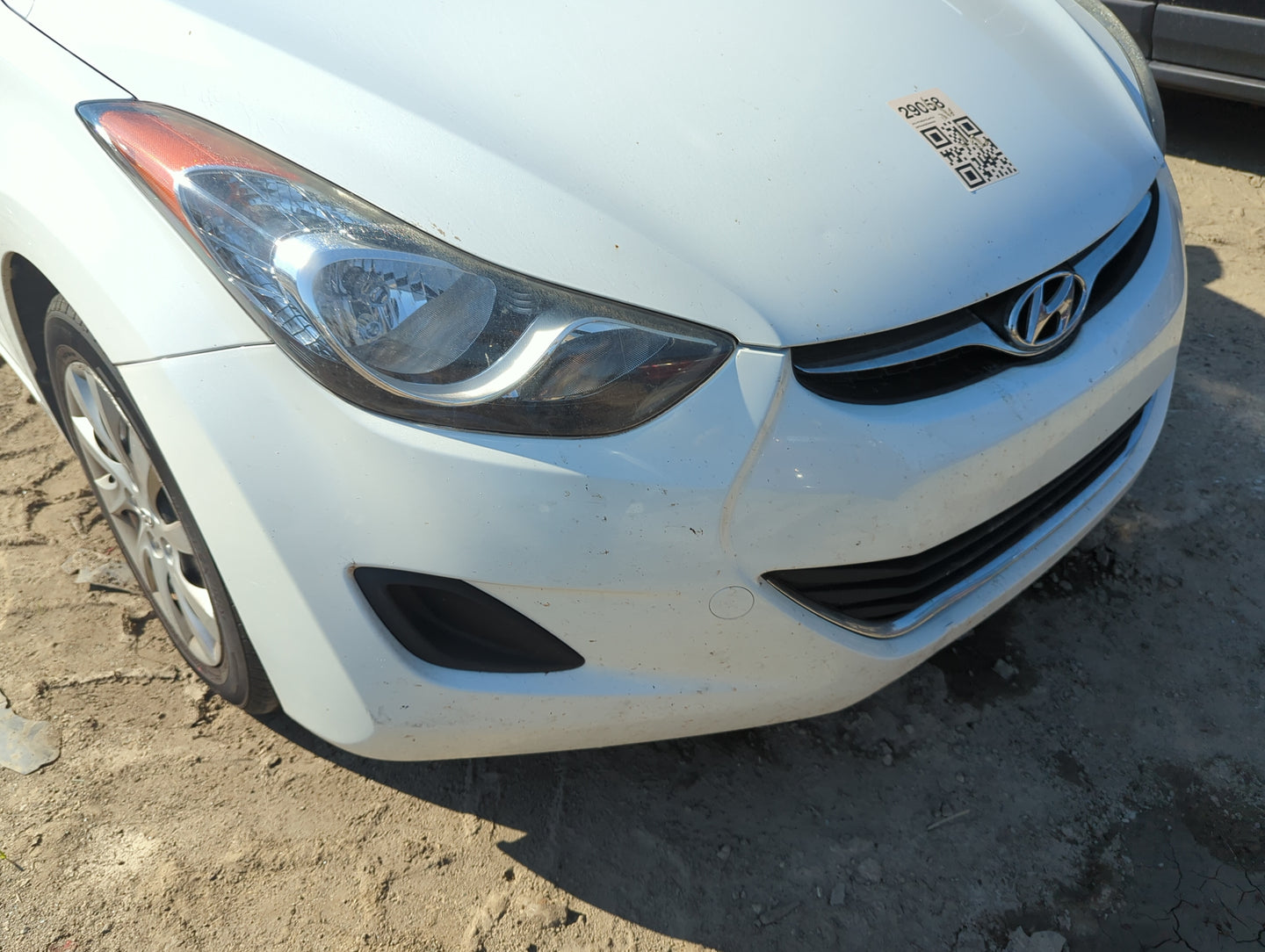 2011-2013 Hyundai Elantra Front Bumper - Oem - Oemusedautoparts1.com