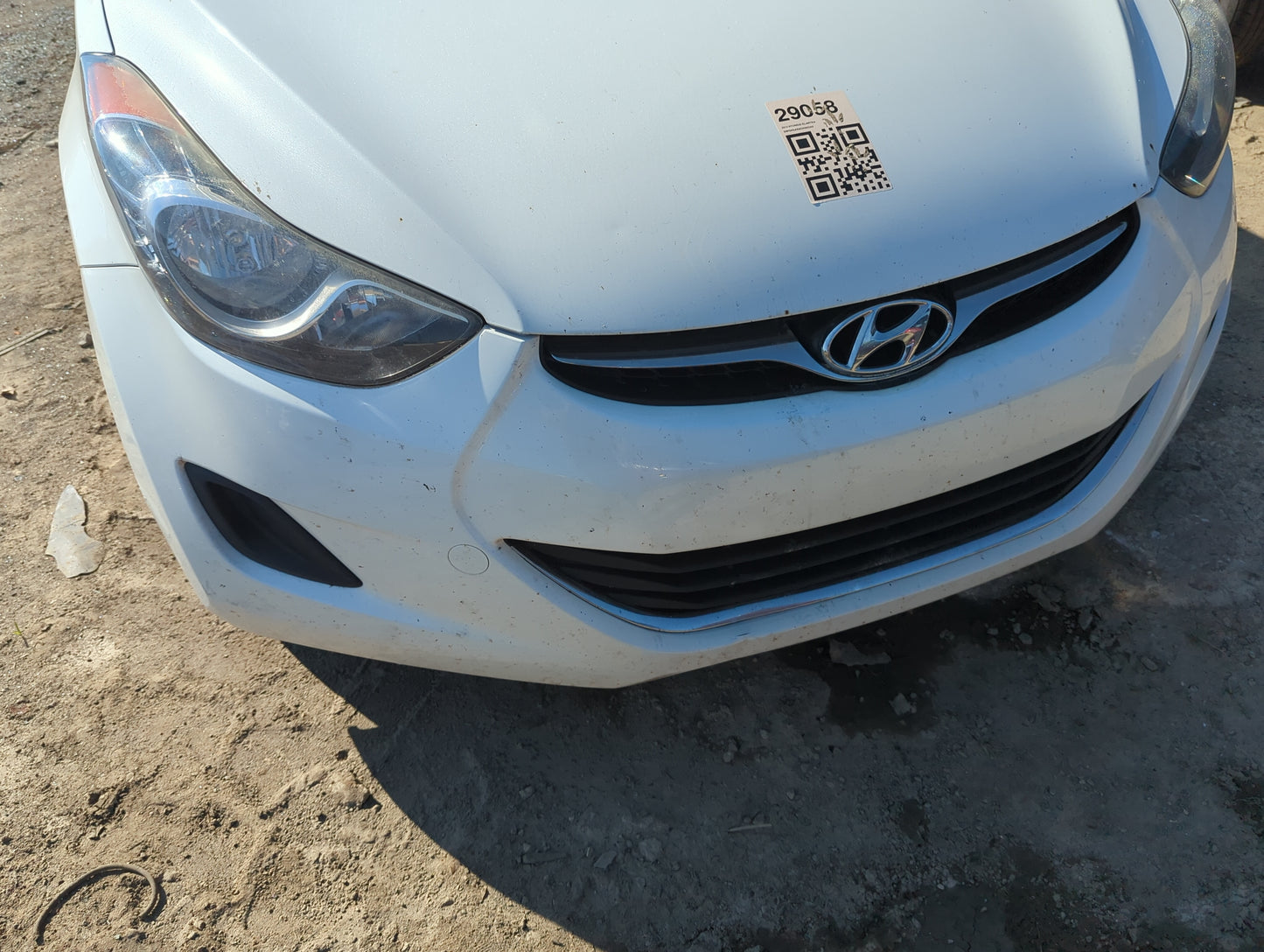 2011-2013 Hyundai Elantra Front Bumper - Oem - Oemusedautoparts1.com