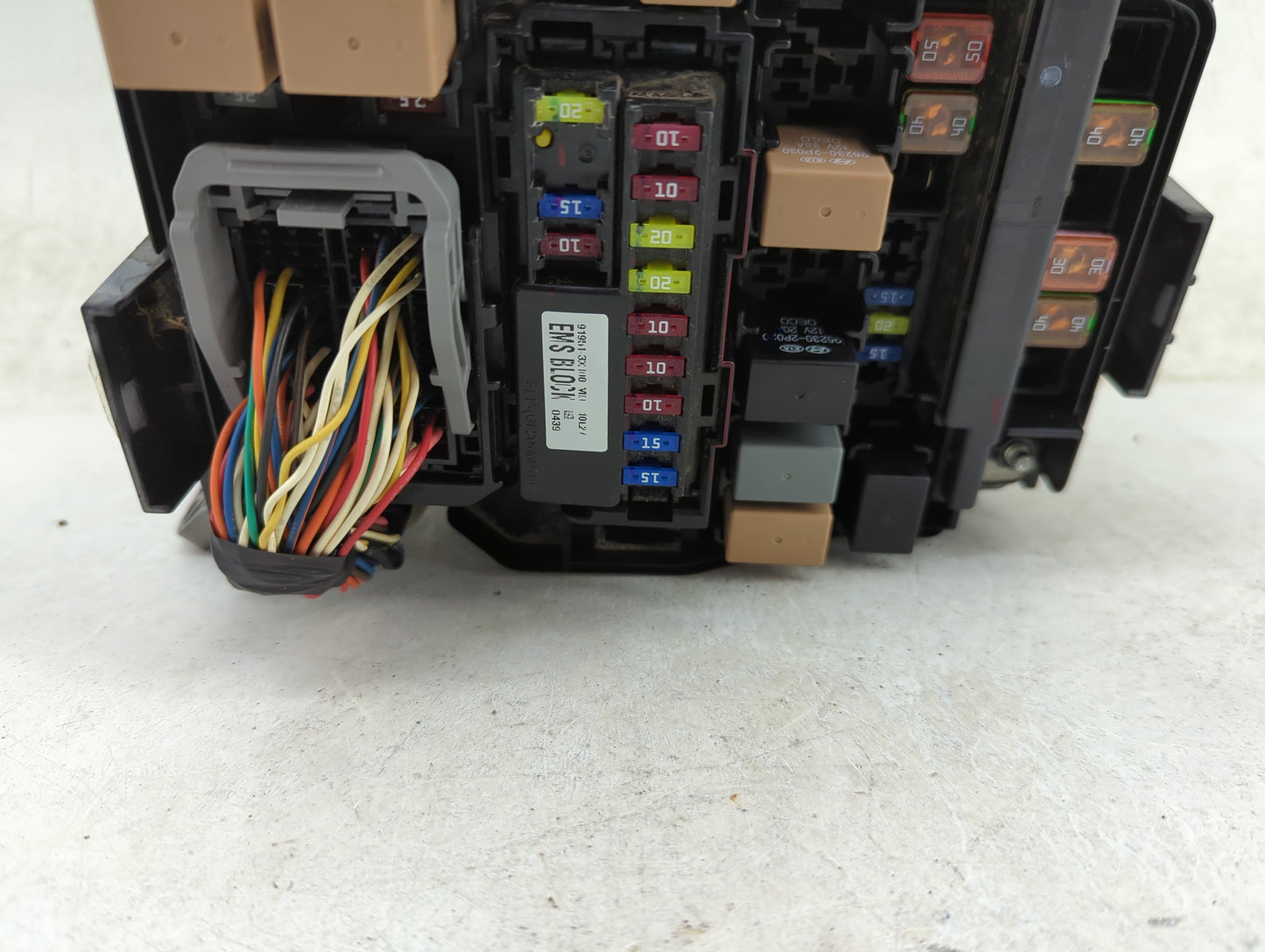 2011-2013 Hyundai Elantra Fusebox Fuse Box Panel Relay Module Fits Fits 2011 2012 2013 OEM Used Auto Parts - Oemusedautopart