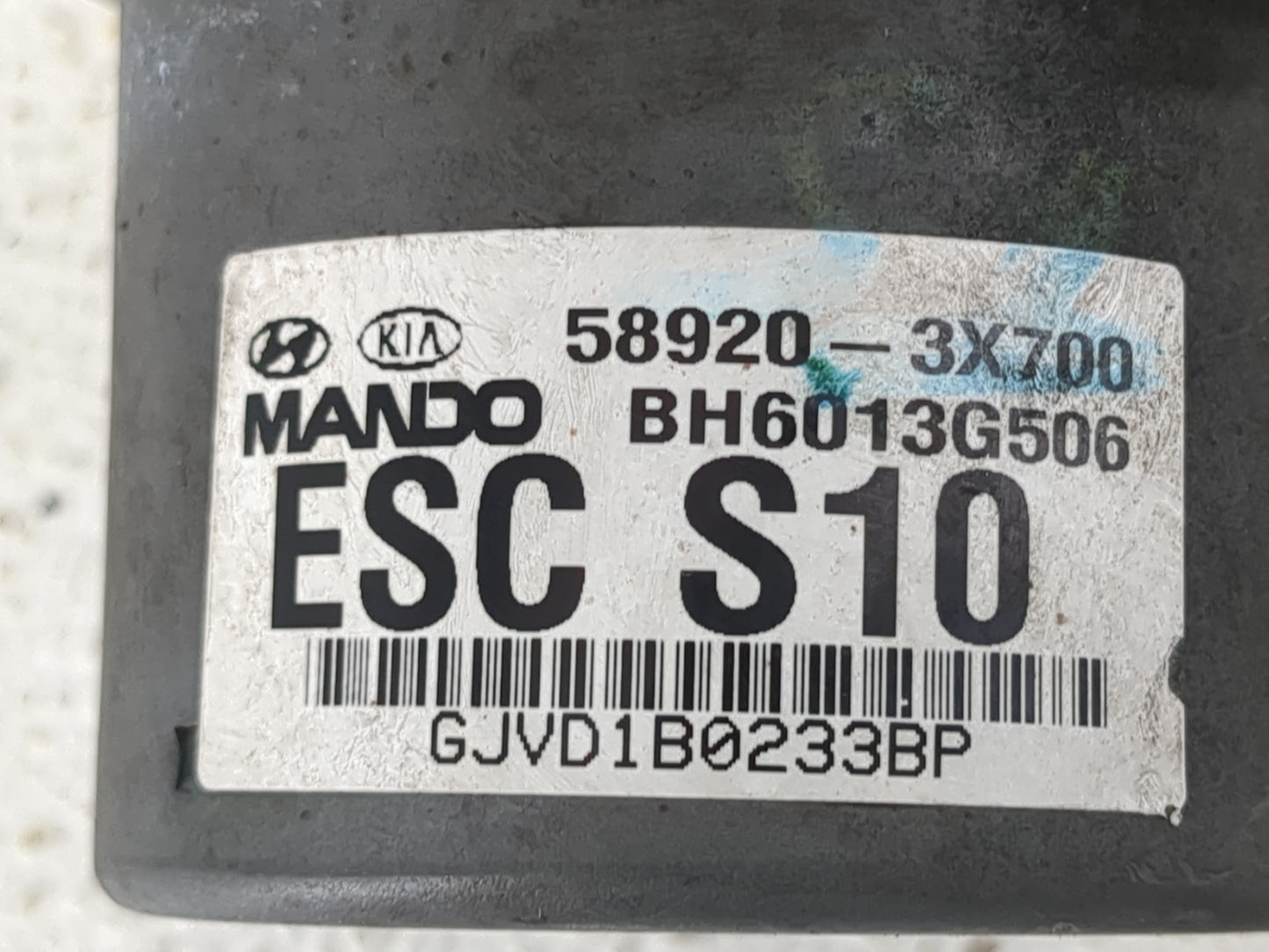 2011-2013 Hyundai Elantra ABS Pump Control Module Replacement P/N:58920-3X700 Fits Fits 2011 2012 2013 OEM Used Auto Parts -
