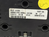 2012 Hyundai Elantra Instrument Cluster Speedometer Gauges P/N:94001-3Y120 Fits OEM Used Auto Parts - Oemusedautoparts1.com