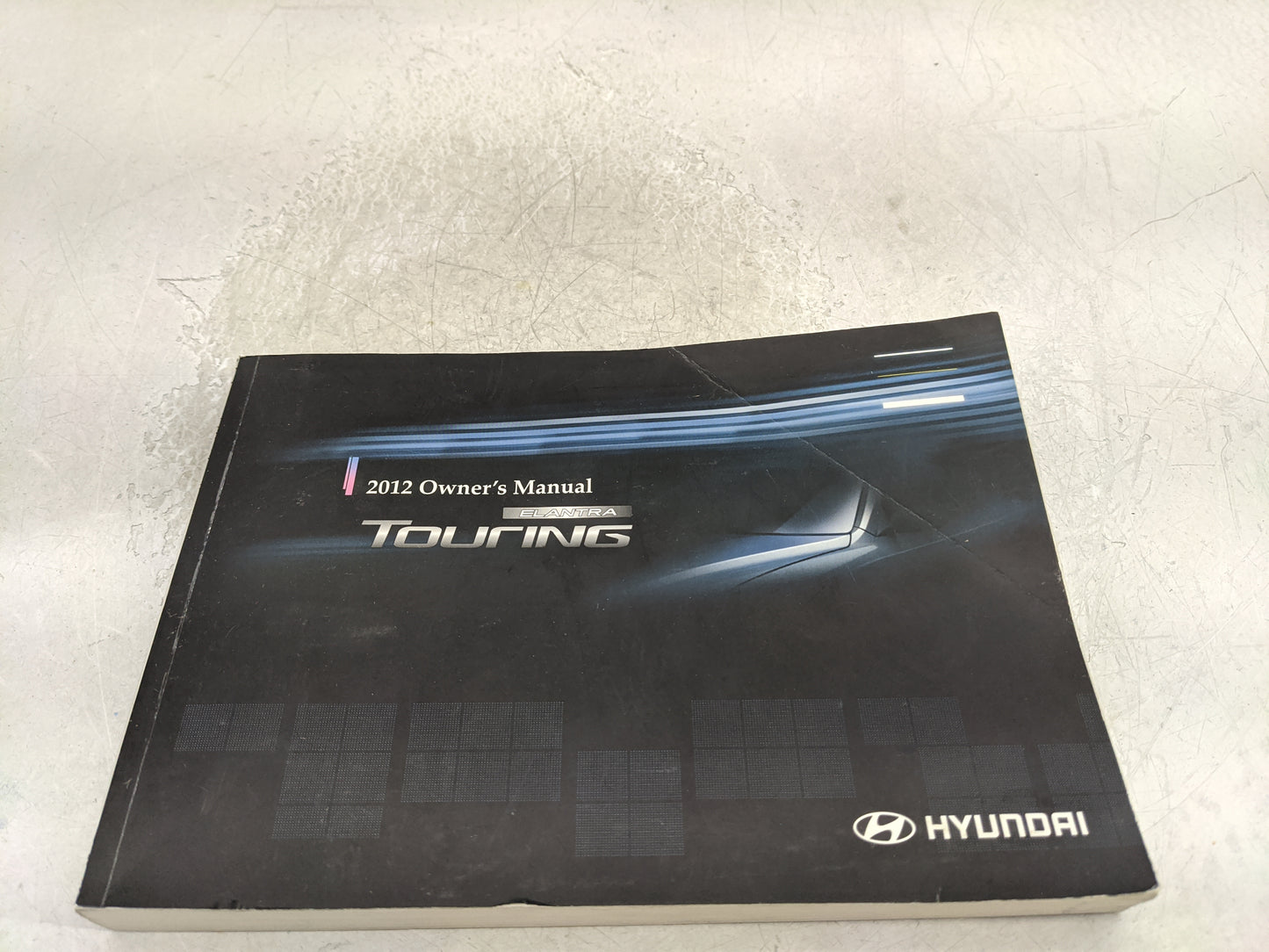 2012 Hyundai Elantra Owners Manual Book Guide OEM Used Auto Parts - Oemusedautoparts1.com