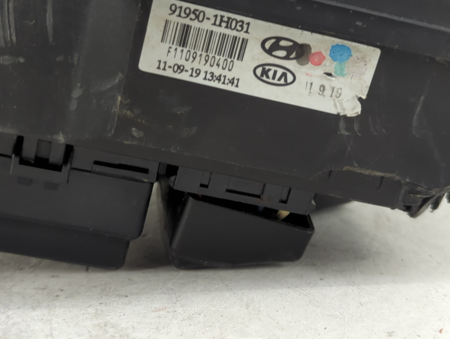 2010-2012 Hyundai Elantra Fusebox Fuse Box Panel Relay Module P/N:91950-1H031 Fits Fits 2010 2011 2012 OEM Used Auto Parts -
