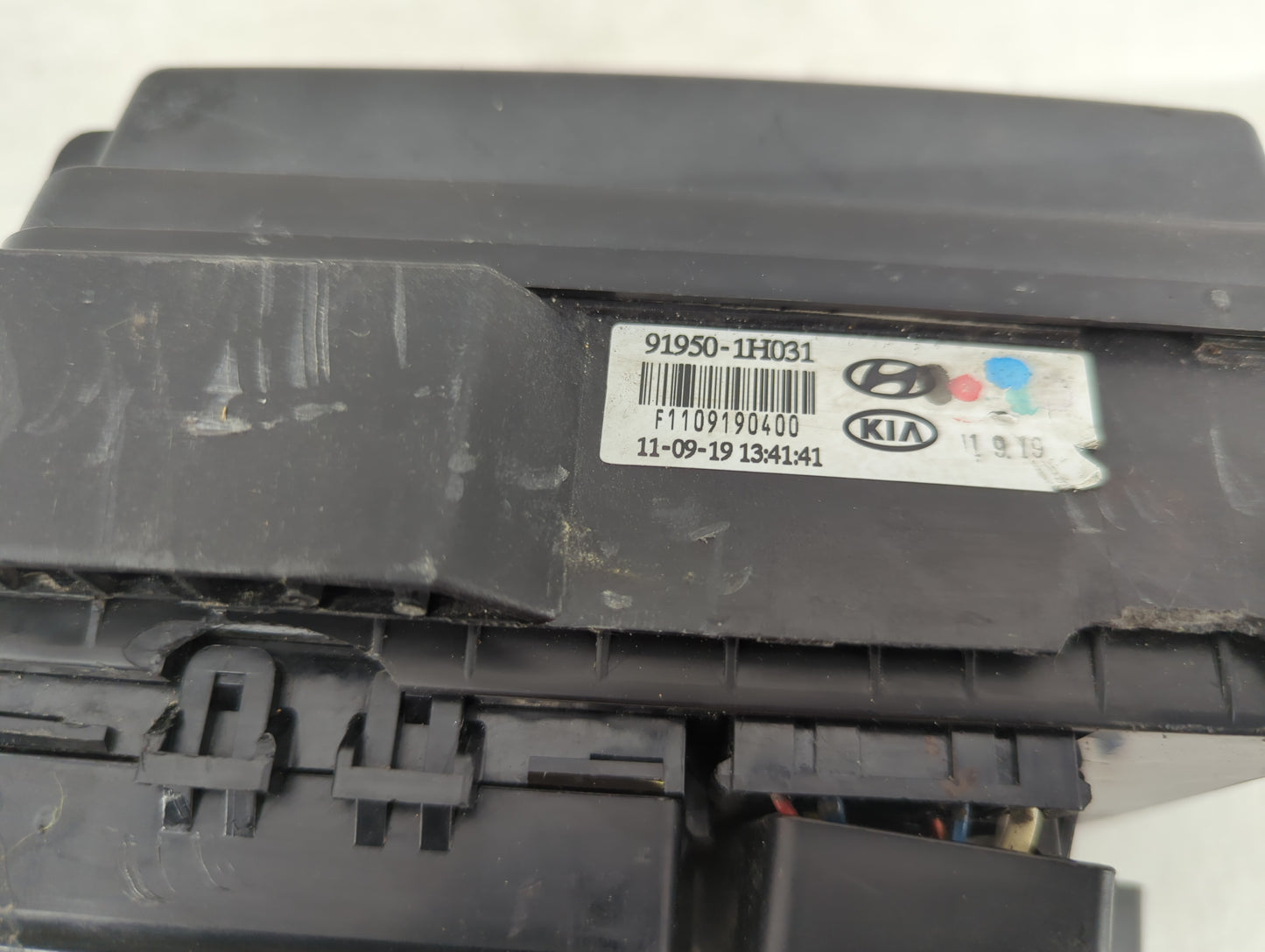 2010-2012 Hyundai Elantra Fusebox Fuse Box Panel Relay Module P/N:91950-1H031 Fits Fits 2010 2011 2012 OEM Used Auto Parts -
