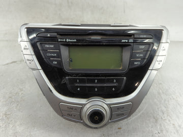 2009-2012 Hyundai Elantra Radio AM FM Cd Player Receiver Replacement P/N:961703X161BLH PA-710MDLSBBLH Fits OEM Used Auto Par