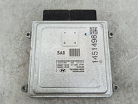 2011-2013 Hyundai Elantra PCM Engine Control Computer ECU ECM PCU OEM P/N:MD2UP1NS2B4C 5WY4Z74C Fits Fits 2011 2012 2013 OEM