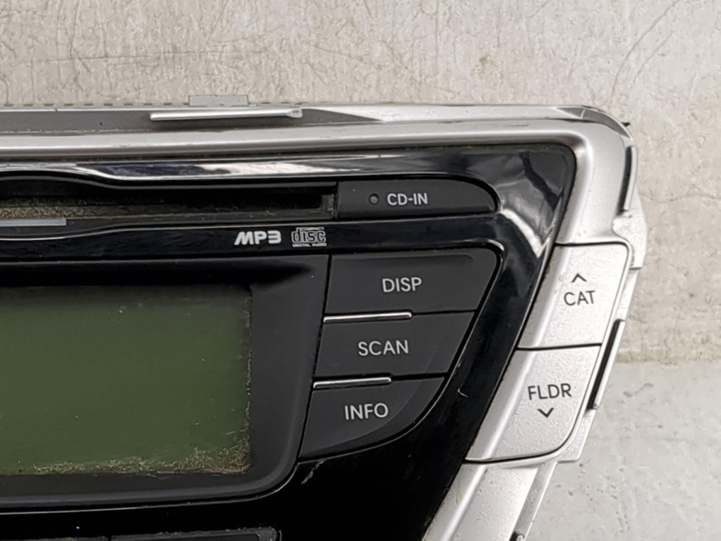 2011-2013 Hyundai Elantra Radio AM FM Cd Player Receiver Replacement P/N:961703X161BLH PA-710MDLSBBLH Fits Fits 2011 2012 20