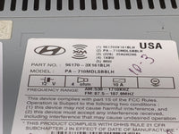 2011-2013 Hyundai Elantra Radio AM FM Cd Player Receiver Replacement P/N:961703X161BLH PA-710MDLSBBLH Fits Fits 2011 2012 20