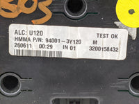 2012 Hyundai Elantra Instrument Cluster Speedometer Gauges P/N:94001-3Y120 Miles:92K Fits OEM Used Auto Parts - Oemusedautop