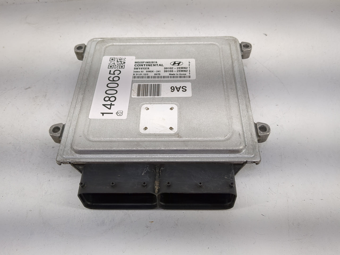 2011-2013 Hyundai Elantra PCM Engine Control Computer ECU ECM PCU OEM P/N:39102-2EMN2 39103-2EMN2 Fits Fits 2011 2012 2013 O