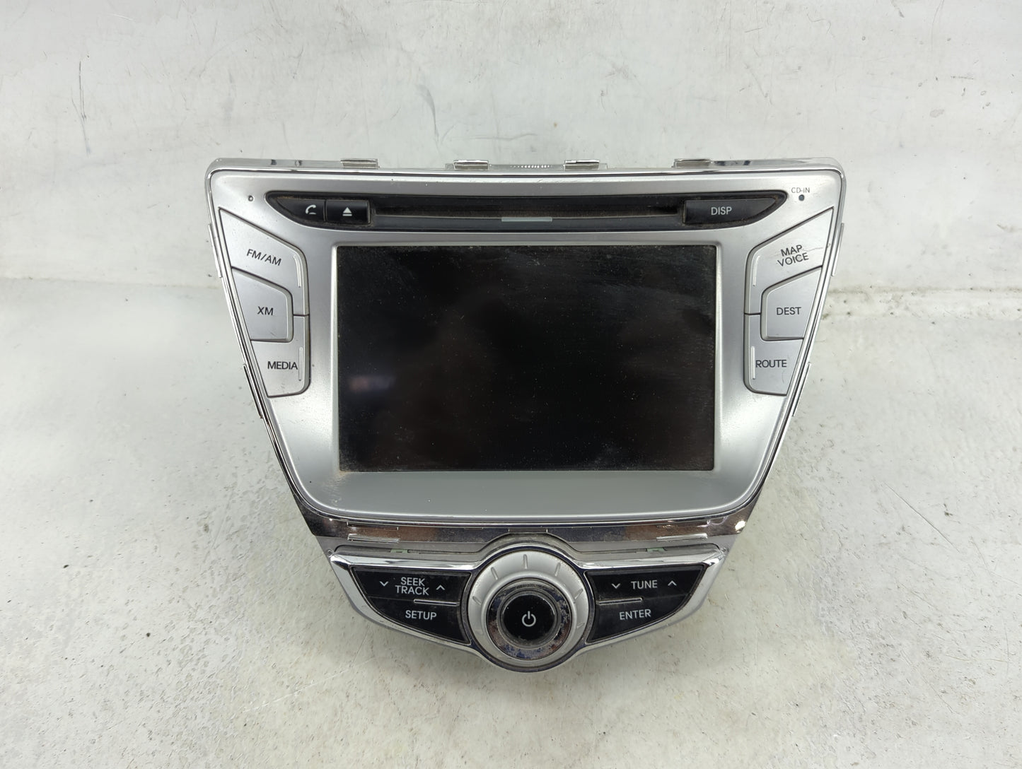 2011-2013 Hyundai Elantra Radio AM FM Cd Player Receiver Replacement P/N:96560-3X101FP YKLB704430 Fits Fits 2011 2012 2013 O