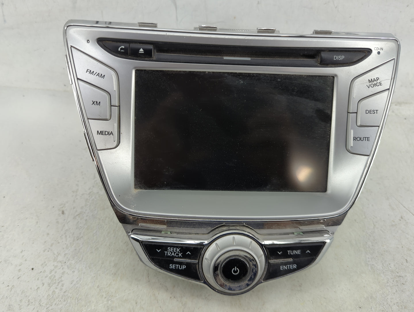 2011-2013 Hyundai Elantra Radio AM FM Cd Player Receiver Replacement P/N:96560-3X101FP YKLB704430 Fits Fits 2011 2012 2013 O