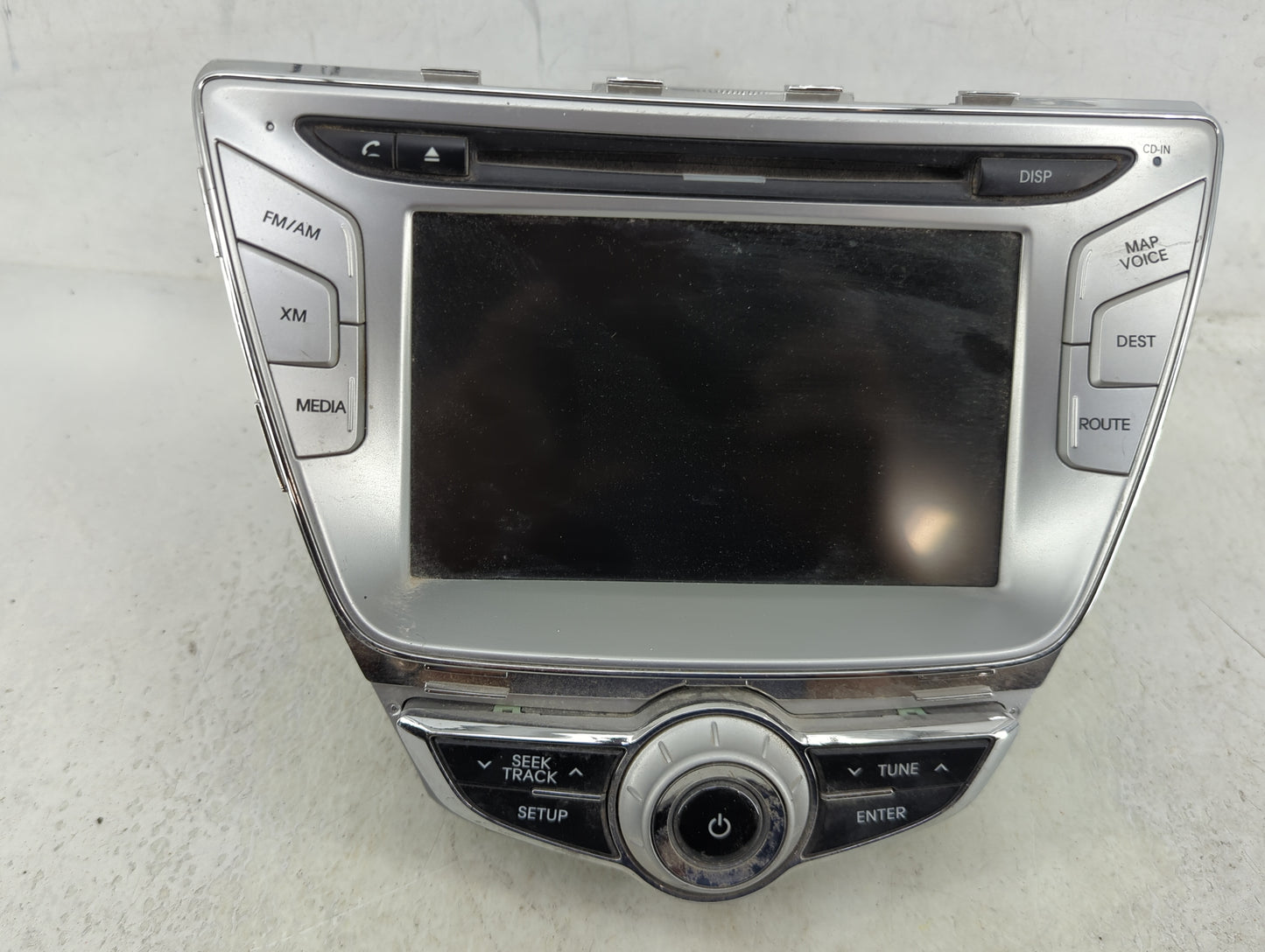 2011-2013 Hyundai Elantra Radio AM FM Cd Player Receiver Replacement P/N:96560-3X101FP YKLB704430 Fits Fits 2011 2012 2013 O