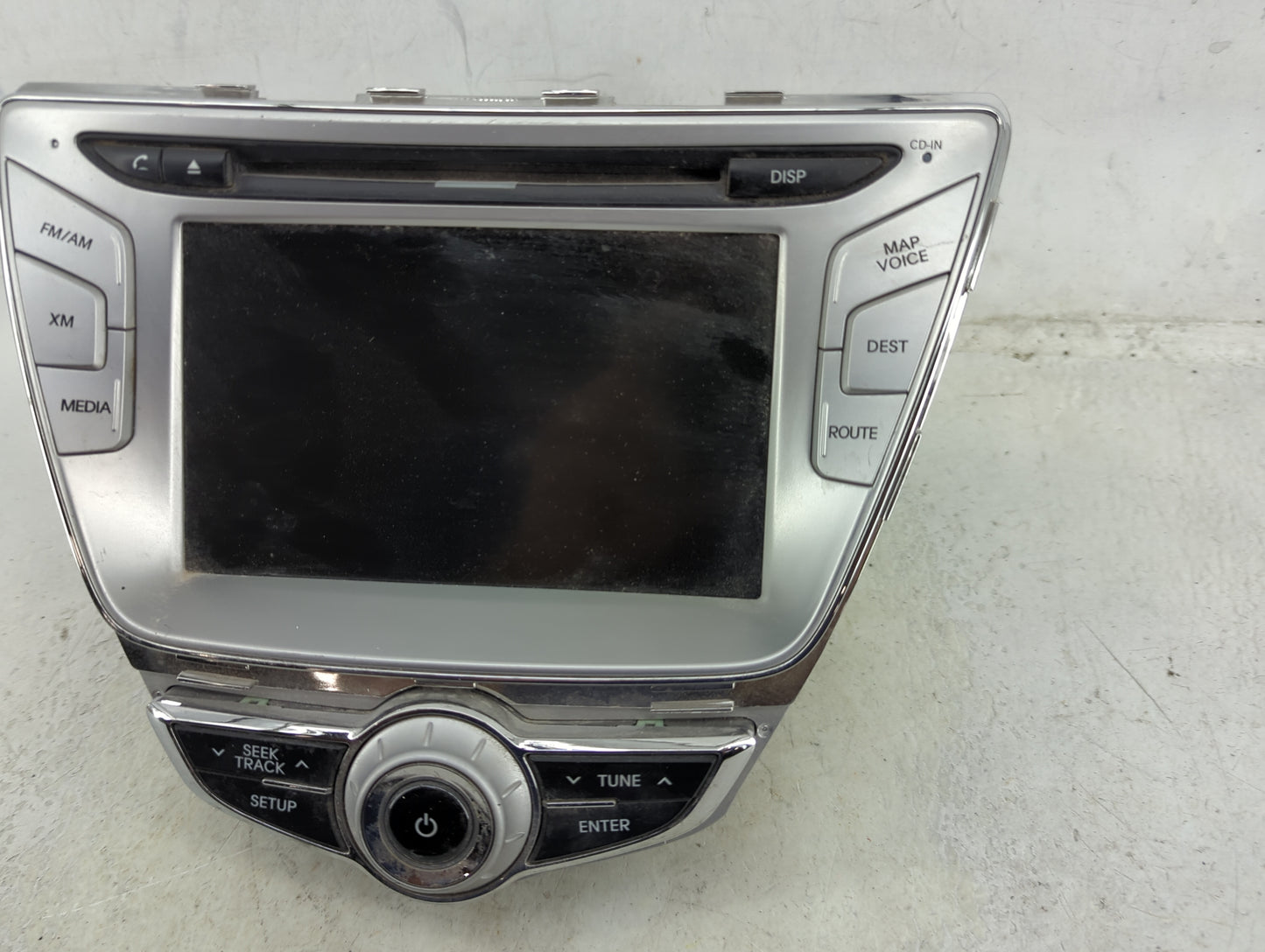 2011-2013 Hyundai Elantra Radio AM FM Cd Player Receiver Replacement P/N:96560-3X101FP YKLB704430 Fits Fits 2011 2012 2013 O