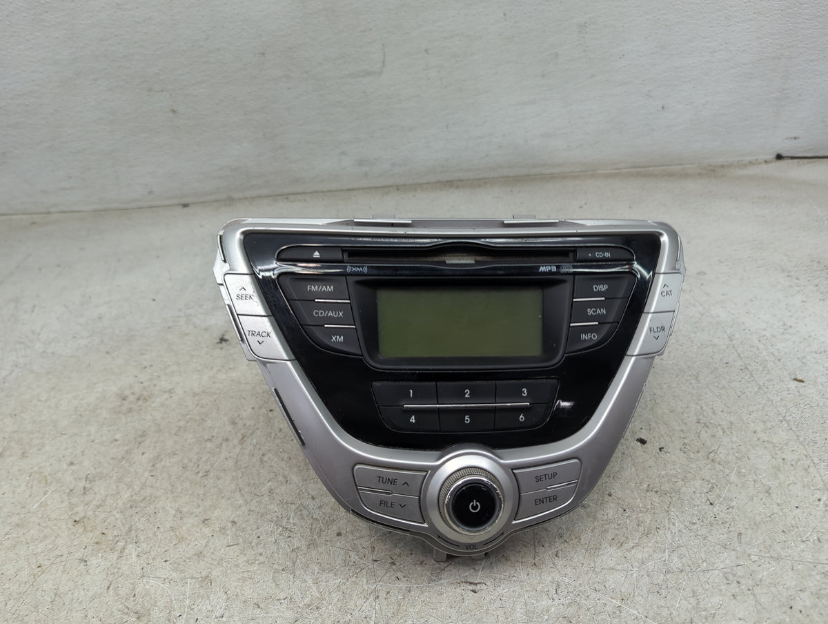 2011-2013 Hyundai Elantra Radio AM FM Cd Player Receiver Replacement P/N:961703X150BLH PA-710MDLSBLH Fits Fits 2011 2012 201
