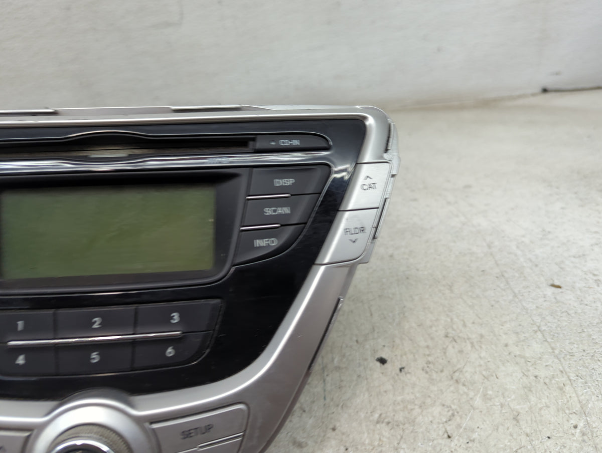 2011-2013 Hyundai Elantra Radio AM FM Cd Player Receiver Replacement P/N:961703X150BLH PA-710MDLSBLH Fits Fits 2011 2012 201