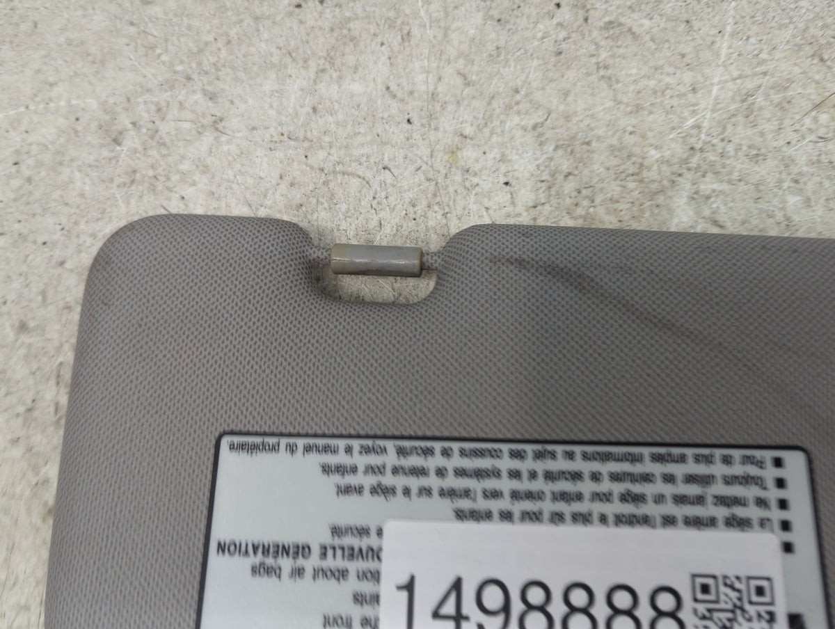 2009-2012 Hyundai Elantra Sun Visor Shade Replacement Passenger Right Mirror Fits Fits 2009 2010 2011 2012 OEM Used Auto Par