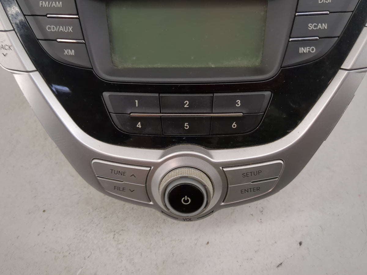 2011-2013 Hyundai Elantra Radio AM FM Cd Player Receiver Replacement P/N:96170-3X161BLH PA-710MDLSBBLH Fits Fits 2011 2012 2
