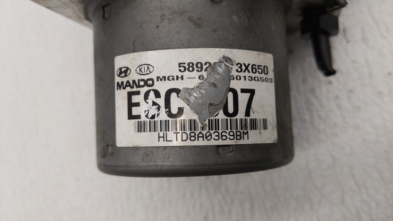 2011-2013 Hyundai Elantra ABS Pump Control Module Replacement P/N:58920-3X700 58920-3X650 Fits Fits 2011 2012 2013 OEM Used 
