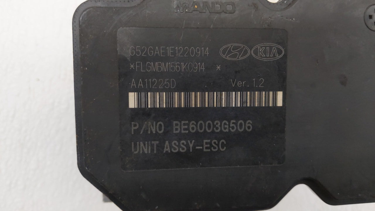2011-2013 Hyundai Elantra ABS Pump Control Module Replacement P/N:58920-3X700 58920-3X650 Fits Fits 2011 2012 2013 OEM Used 