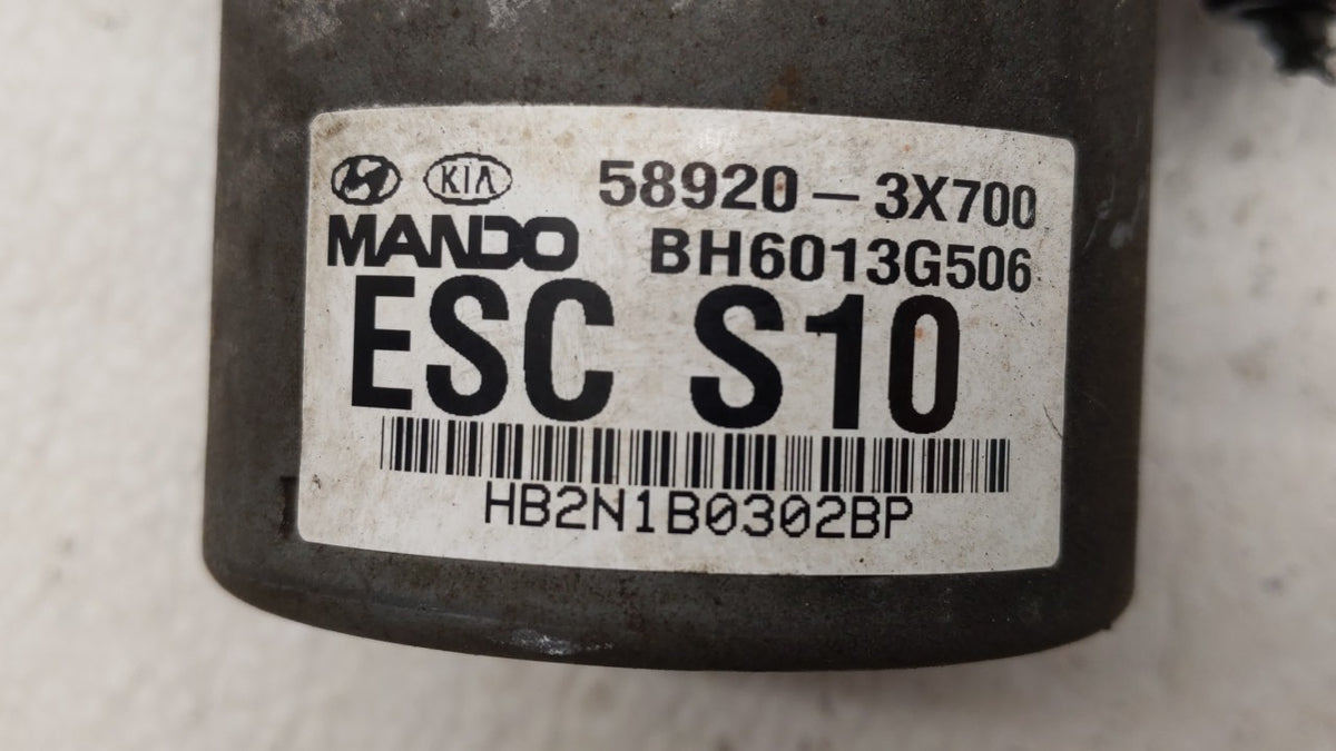 2011-2013 Hyundai Elantra Anti-Lock Brake ABS Pump Module Actuator OEM P/N:58920-3X700 Fits Fits 2011 2012 2013 OEM Used Aut