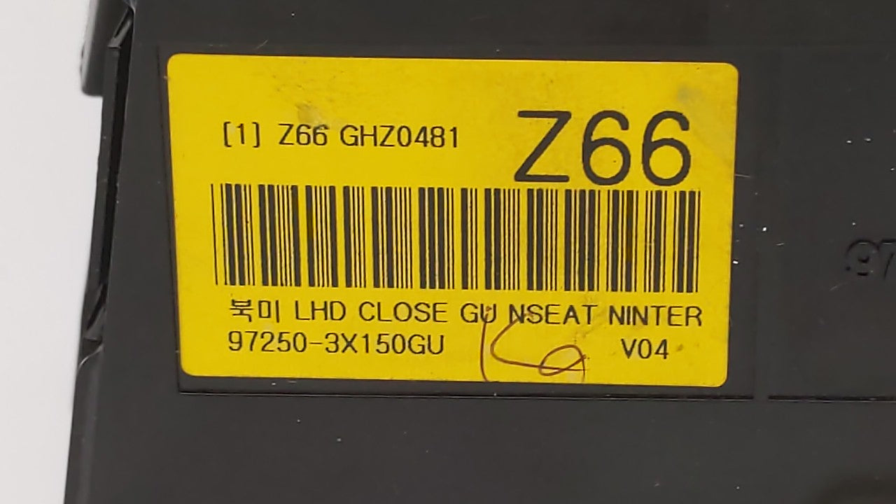 2011-2013 Hyundai Elantra Climate Control Module Temperature AC/Heater Replacement P/N:97250-3X152RA5 97250-3X150GU Fits OEM