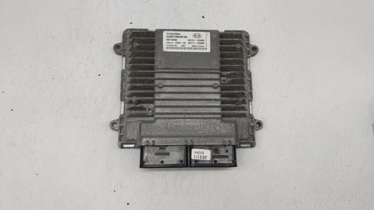 2011-2013 Hyundai Elantra PCM Engine Control Computer ECU ECM PCU OEM P/N:39102-2EMN2 39103-2EMN2 Fits Fits 2011 2012 2013 O