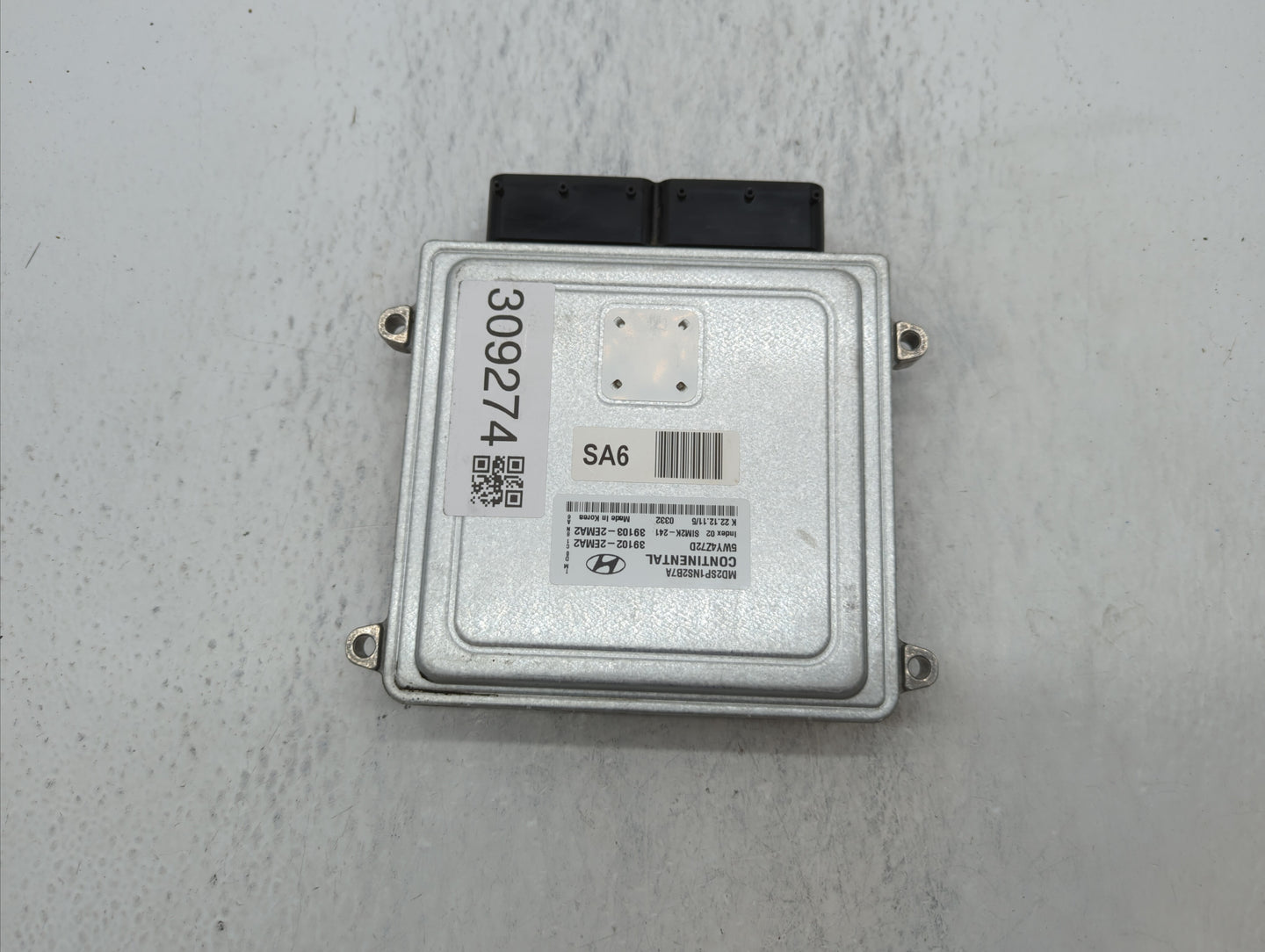 2011-2013 Hyundai Elantra PCM Engine Control Computer ECU ECM PCU OEM P/N:39102-2EMN2 39103-2EMN2 Fits Fits 2011 2012 2013 O