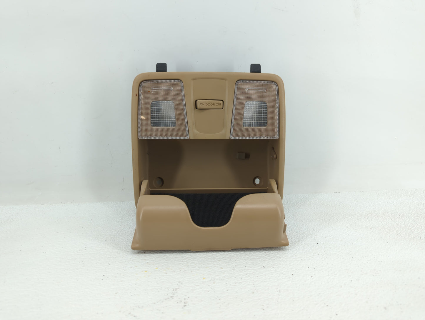 2012 Hyundai Elantra Overhead Roof Console Tan - Oemusedautoparts1.com