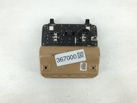 2012 Hyundai Elantra Overhead Roof Console Tan - Oemusedautoparts1.com