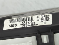 2012 Hyundai Elantra Instrument Cluster Speedometer Gauges P/N:94004-1E230 94001-3X270 Fits OEM Used Auto Parts - Oemusedaut