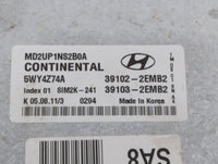 2011-2013 Hyundai Elantra PCM Engine Control Computer ECU ECM PCU OEM P/N:39103-2EMB2 39102-2EMB2 Fits Fits 2011 2012 2013 O