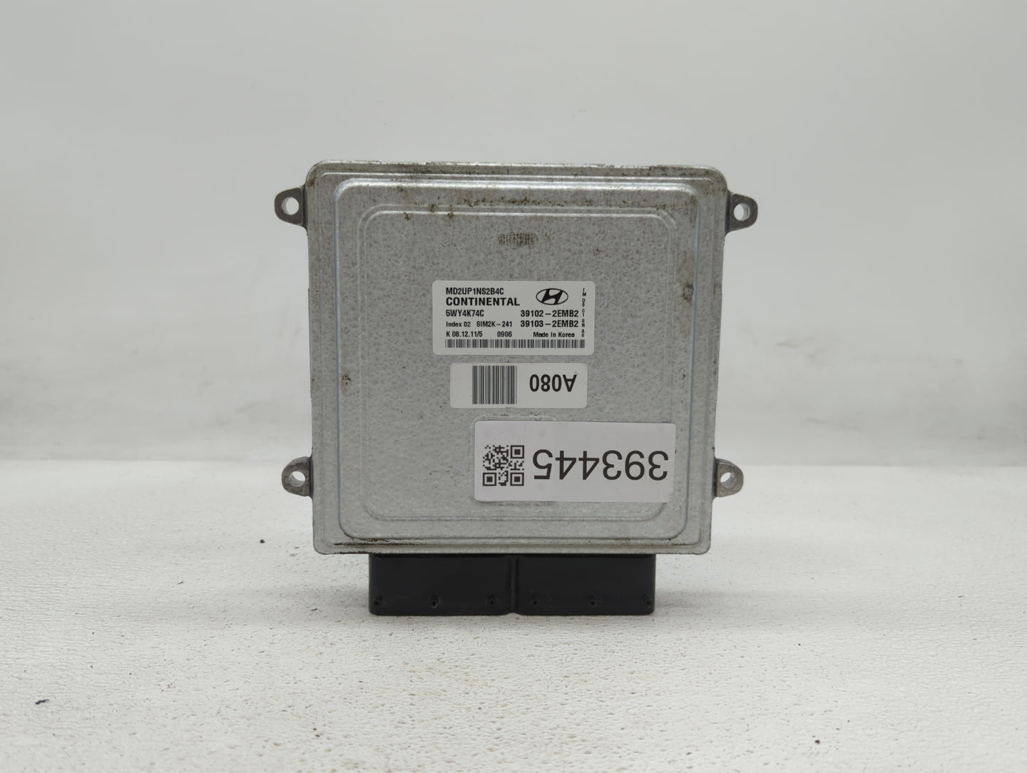2011-2013 Hyundai Elantra PCM Engine Control Computer ECU ECM PCU OEM P/N:39102-2EMB3 39102-2EMB2 Fits Fits 2011 2012 2013 O