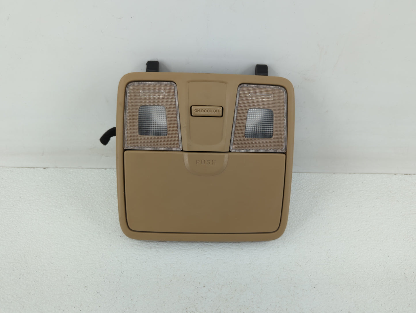 2012 Hyundai Elantra Overhead Roof Console Beige - Oemusedautoparts1.com