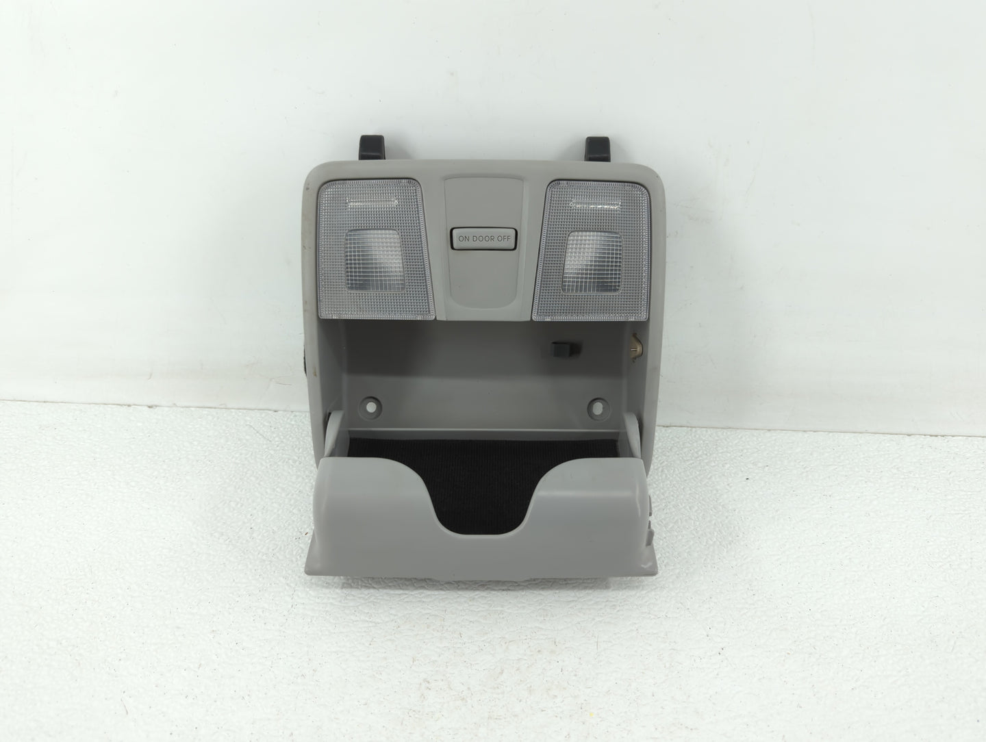 2012 Hyundai Elantra Overhead Roof Console Grey - Oemusedautoparts1.com