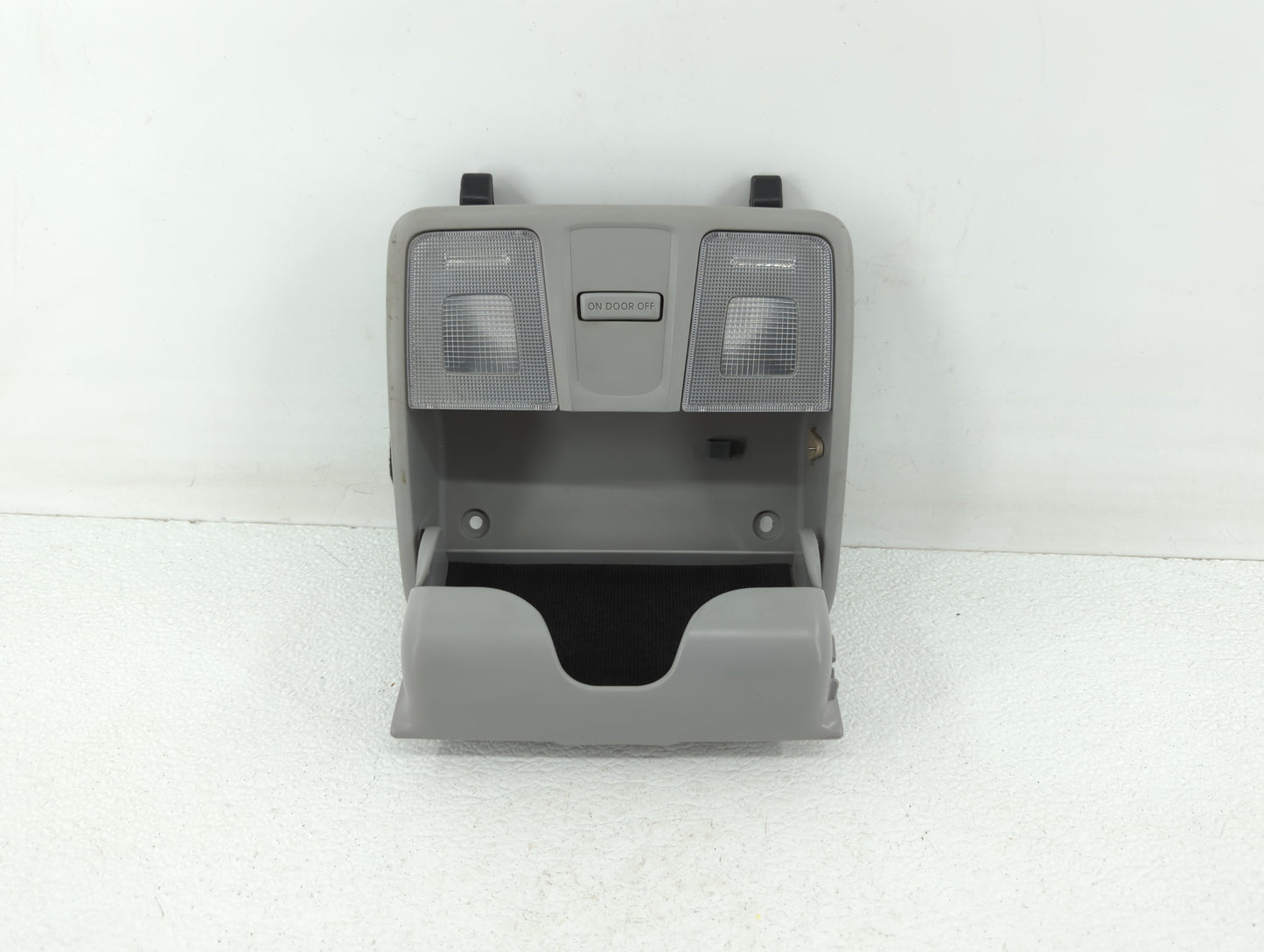 2012 Hyundai Elantra Overhead Roof Console Grey - Oemusedautoparts1.com