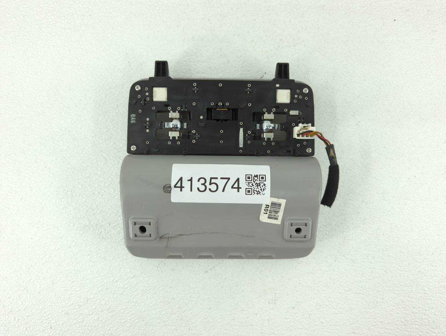 2012 Hyundai Elantra Overhead Roof Console Grey - Oemusedautoparts1.com