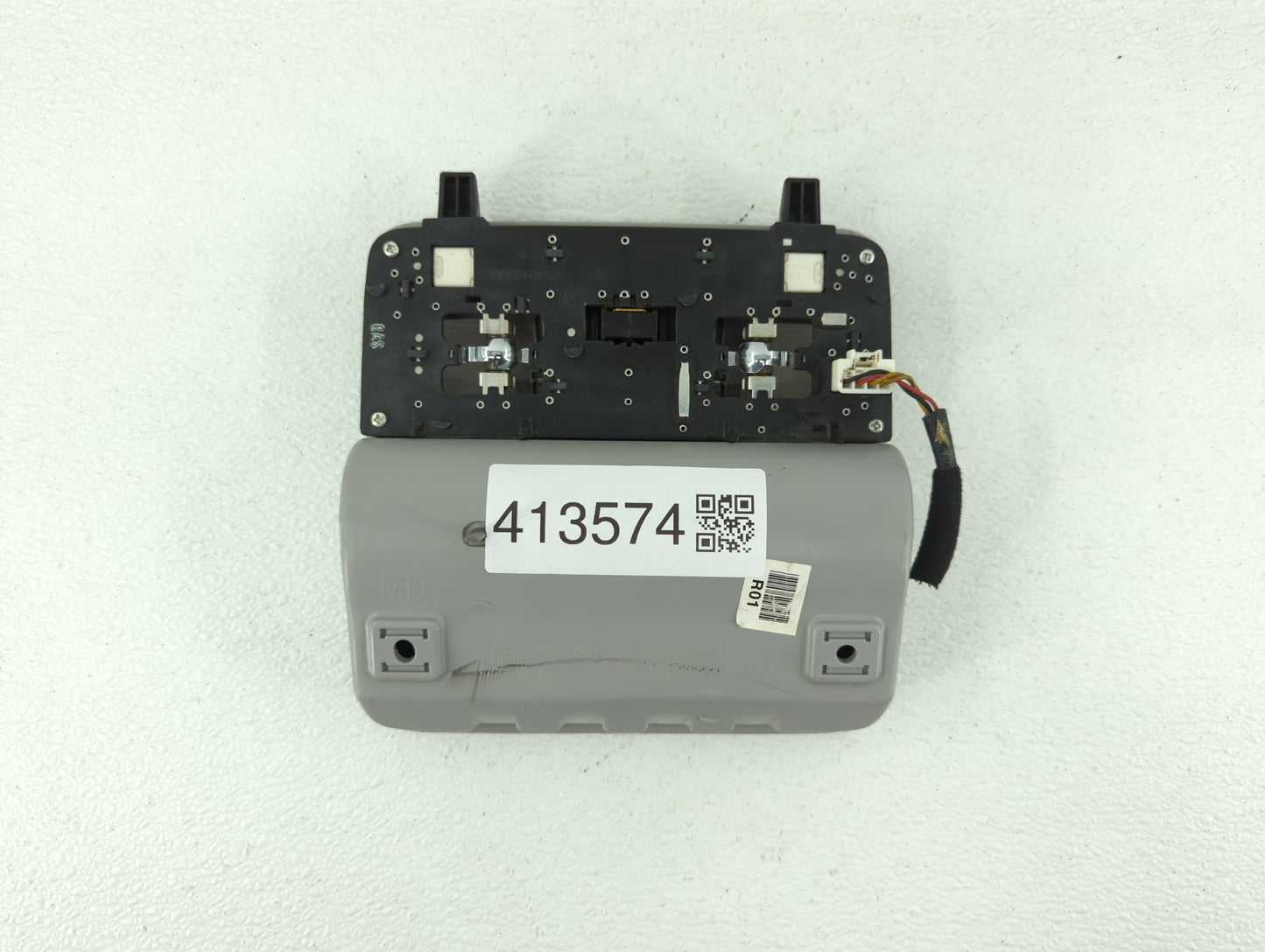 2012 Hyundai Elantra Overhead Roof Console Grey - Oemusedautoparts1.com