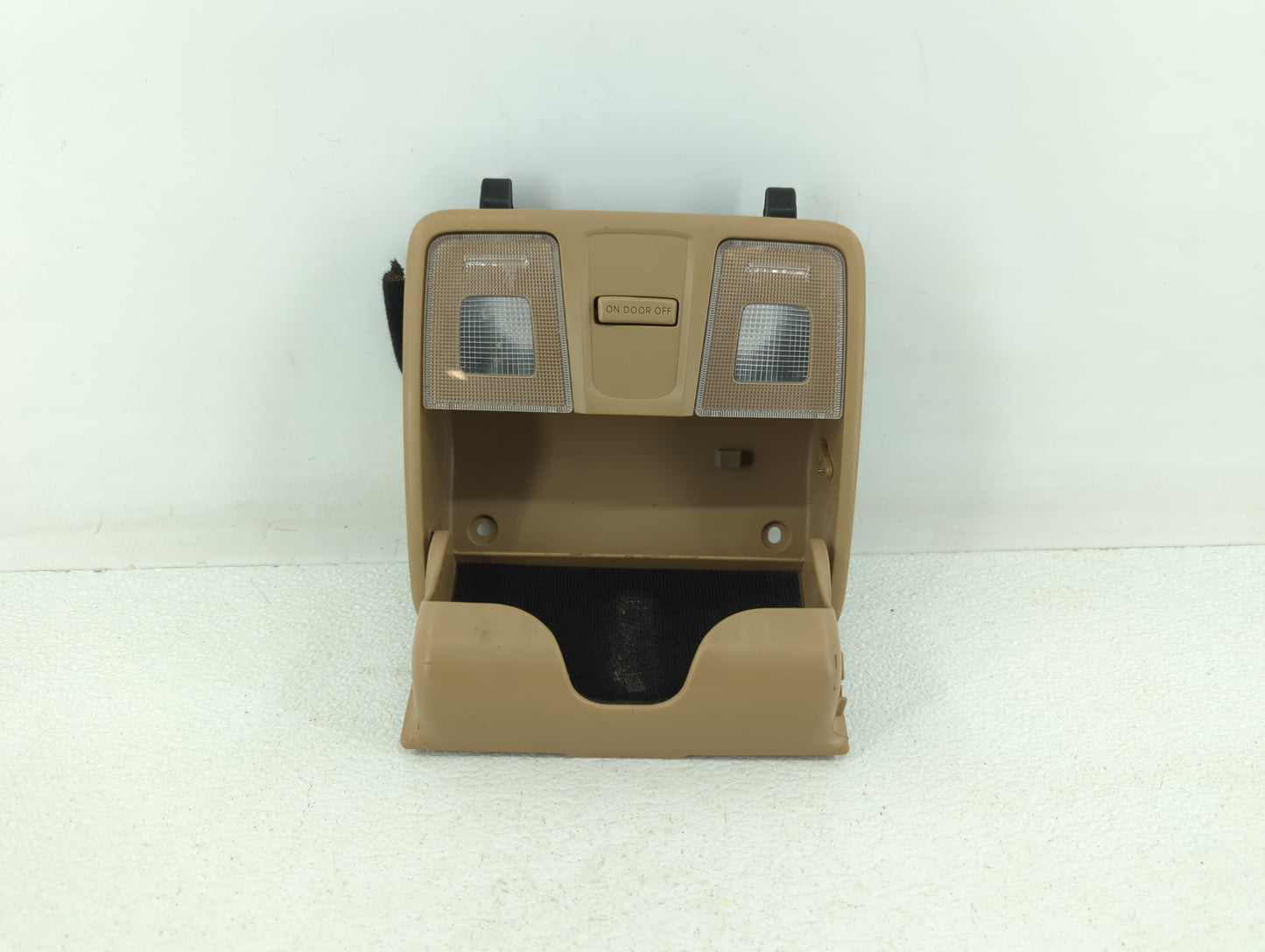 2012 Hyundai Elantra Overhead Roof Console Beige - Oemusedautoparts1.com