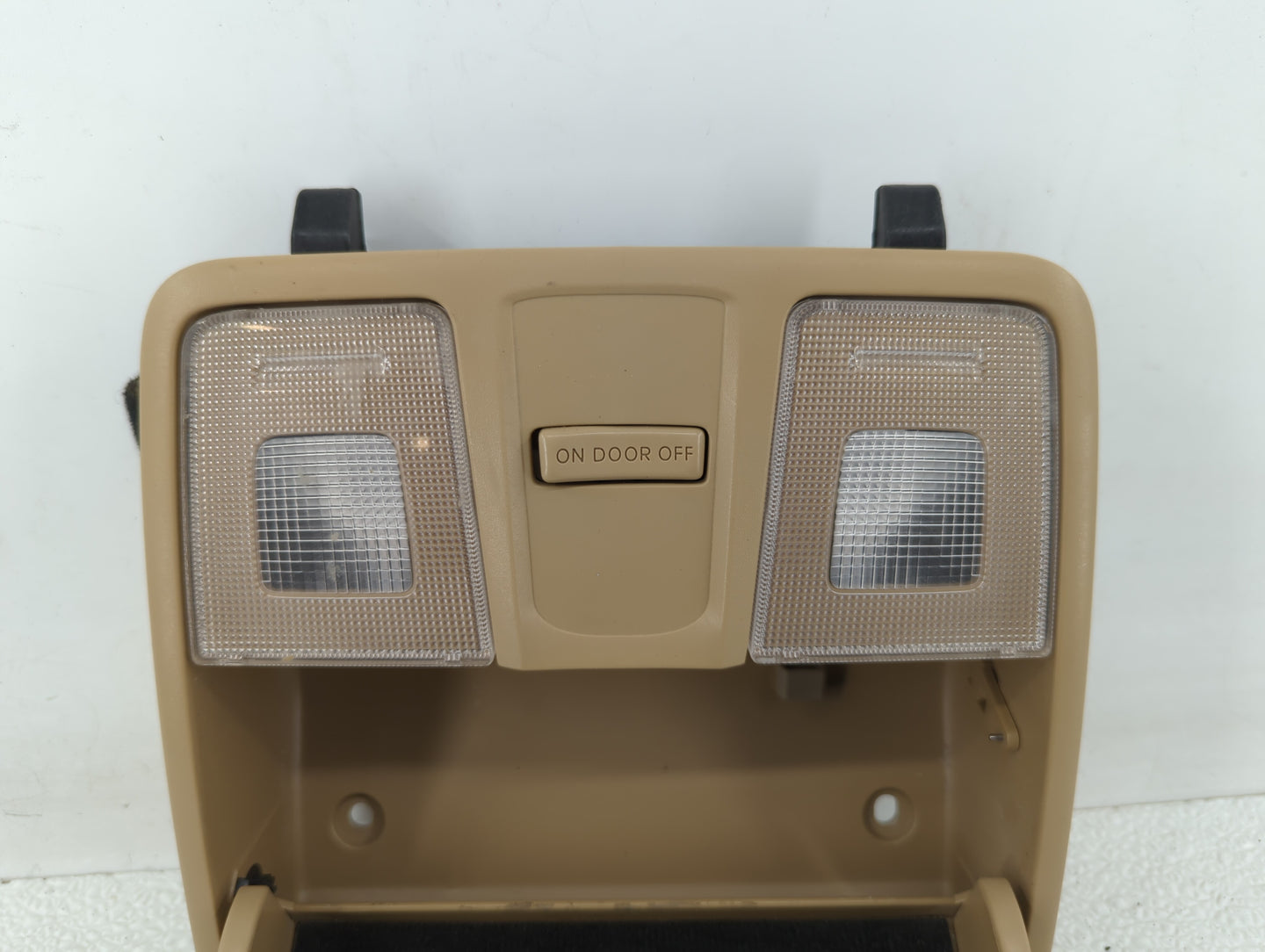 2012 Hyundai Elantra Overhead Roof Console Beige - Oemusedautoparts1.com
