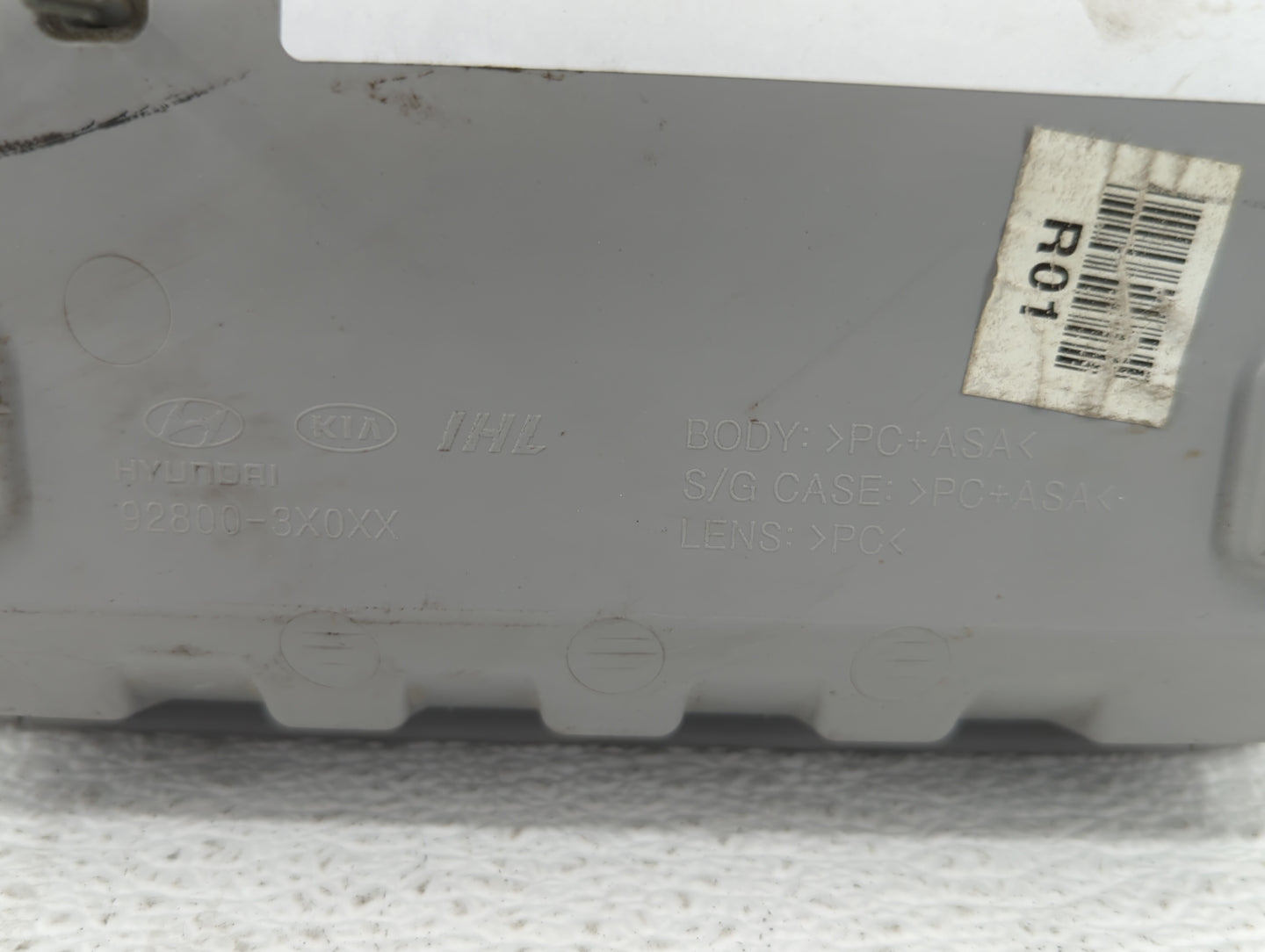 2011-2013 Hyundai Elantra Overhead Roof Console Interior Dome Light Grey - Oemusedautoparts1.com
