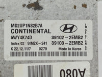 2011-2013 Hyundai Elantra PCM Engine Control Computer ECU ECM PCU OEM P/N:39103-2EMP3 39103-2EMP2 Fits Fits 2011 2012 2013 O