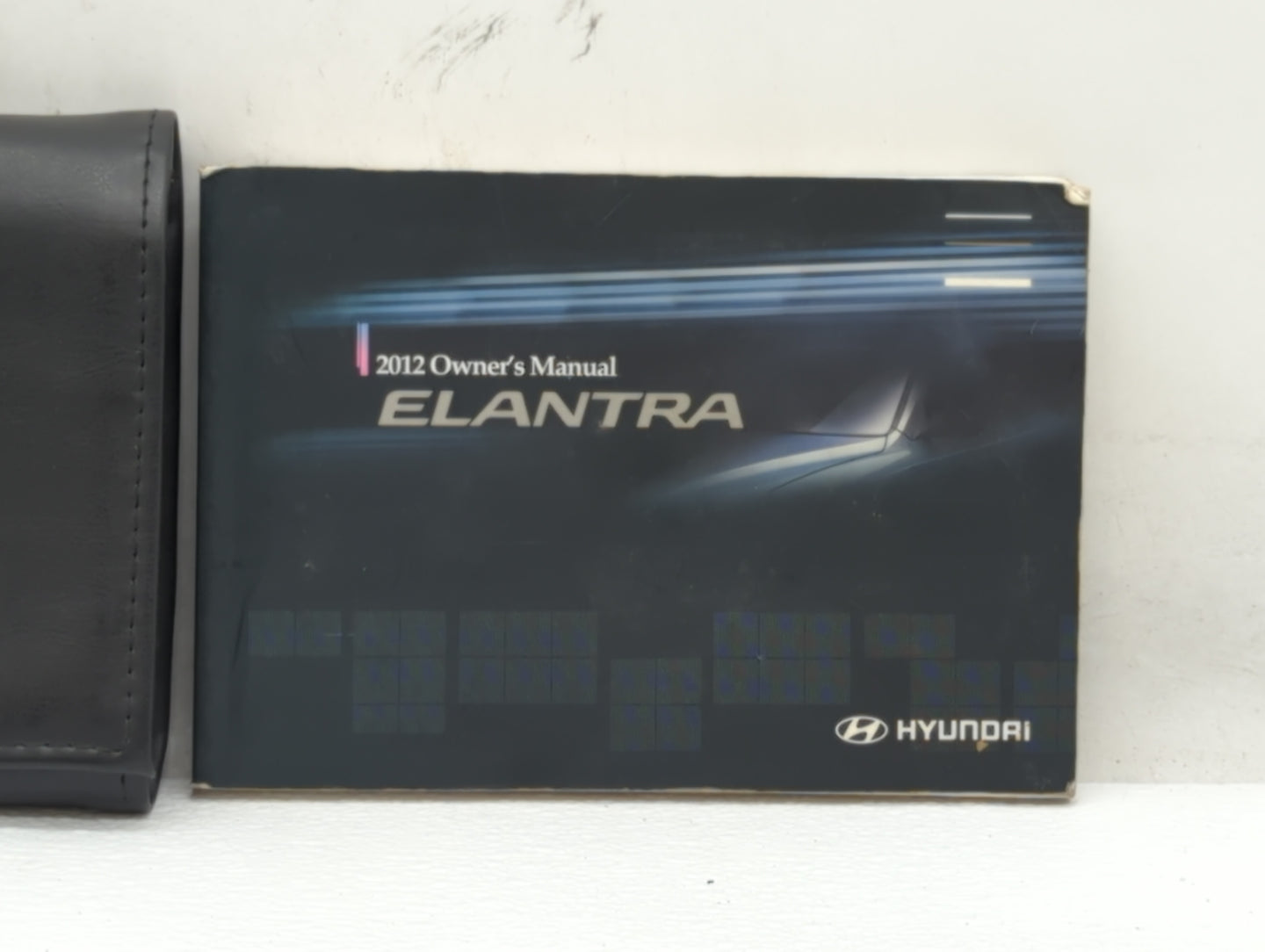 2012 Hyundai Elantra Owners Manual Book Guide OEM Used Auto Parts - Oemusedautoparts1.com